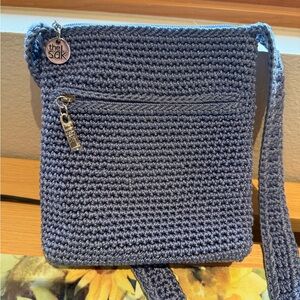 The Sak - ✨EUC ✨ Crochet Crossbody Bag (denim blue)